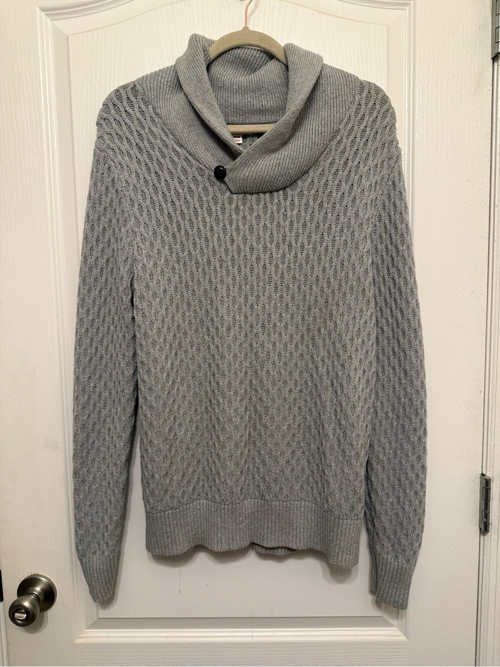 Merona Sweater Mens Textured Pullover Vintage Size Med